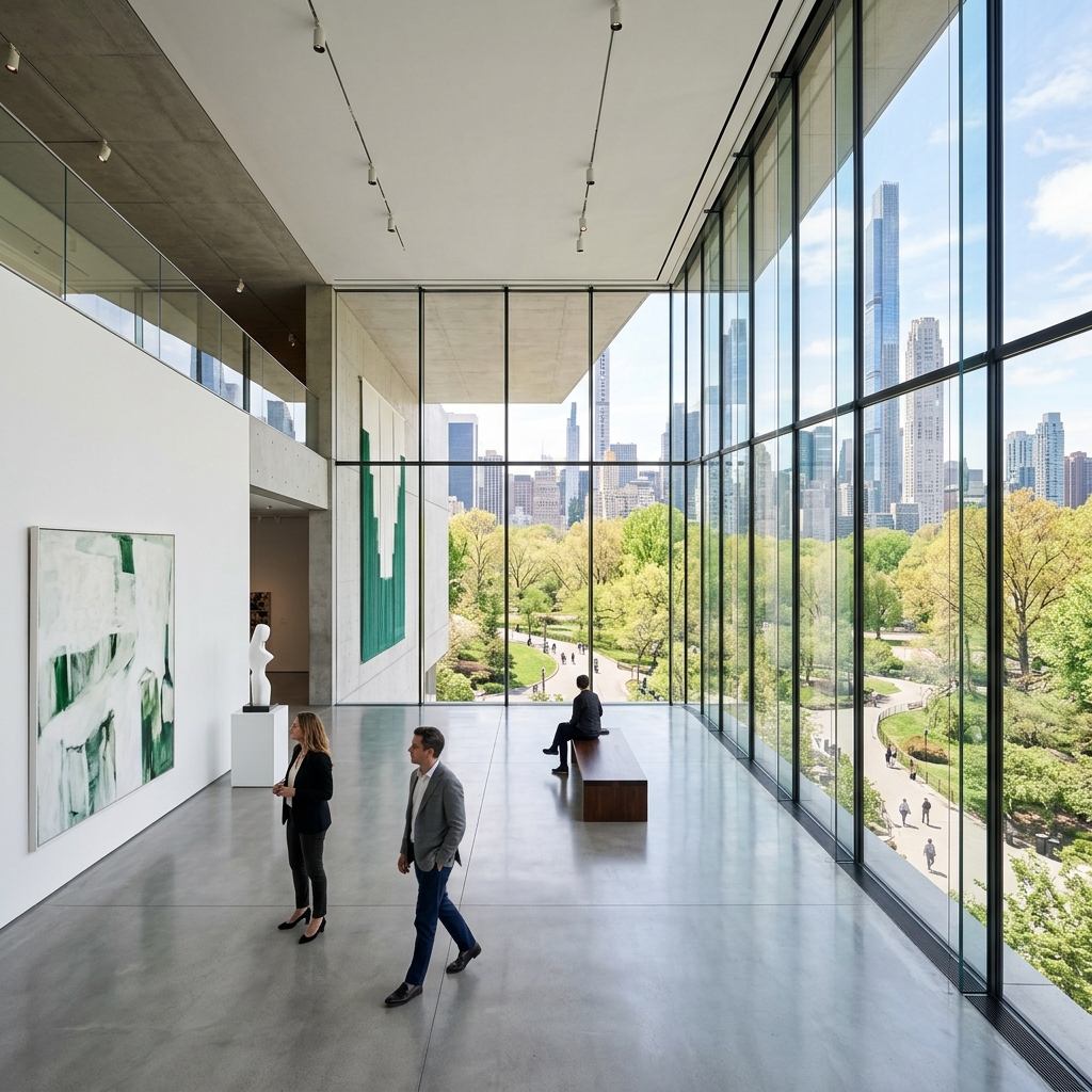 Modern minimalist interior
